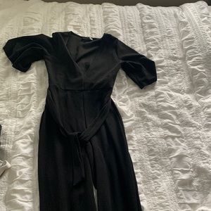 Black jumpsuit